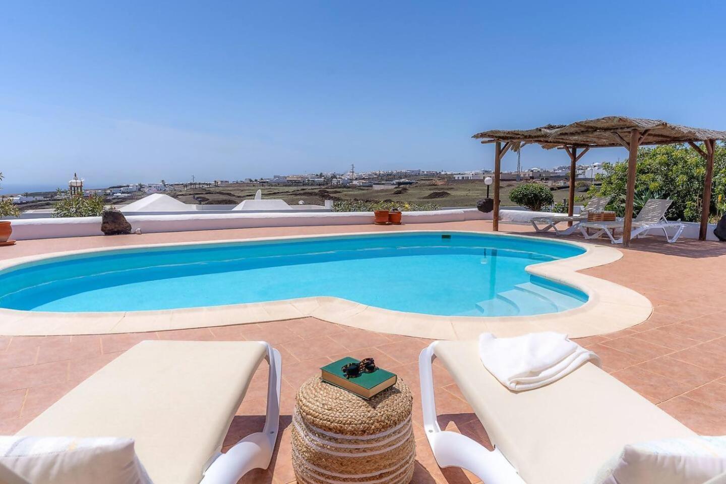 Amazing 3 Bedroom Ocean View With Pool 蒂亚斯 外观 照片