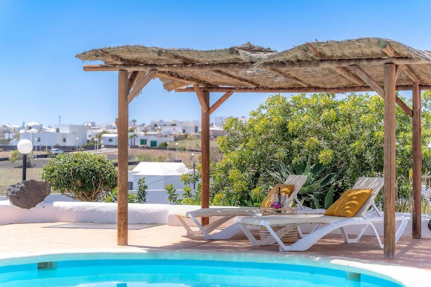 Amazing 3 Bedroom Ocean View With Pool 蒂亚斯 外观 照片