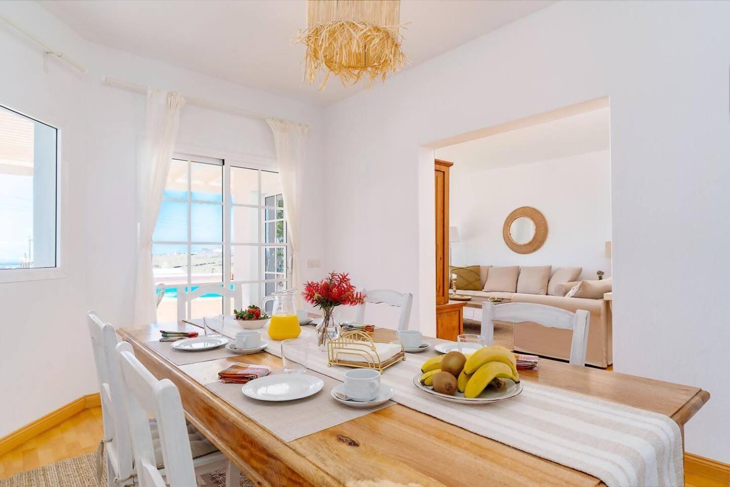 Amazing 3 Bedroom Ocean View With Pool 蒂亚斯 外观 照片