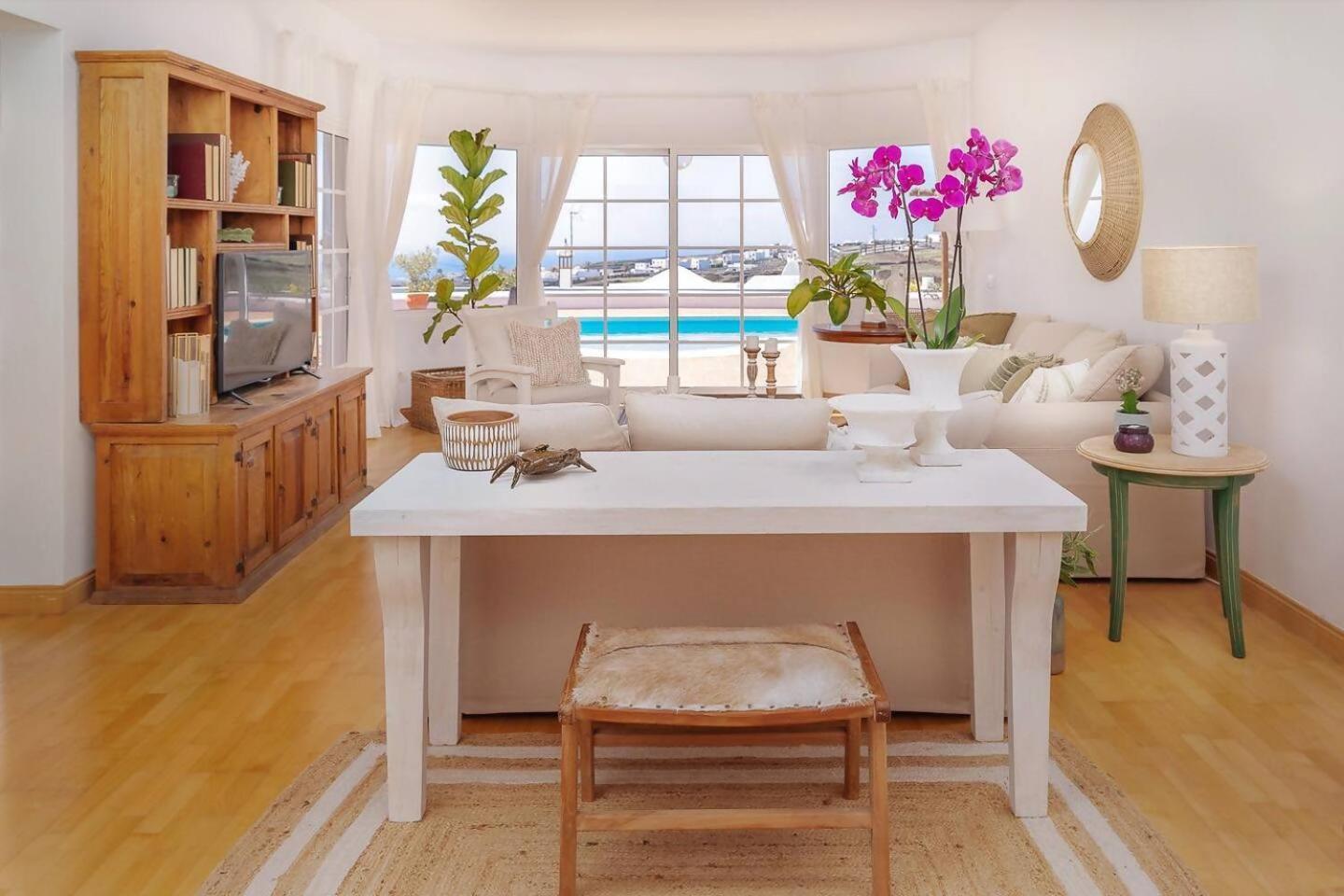 Amazing 3 Bedroom Ocean View With Pool 蒂亚斯 外观 照片
