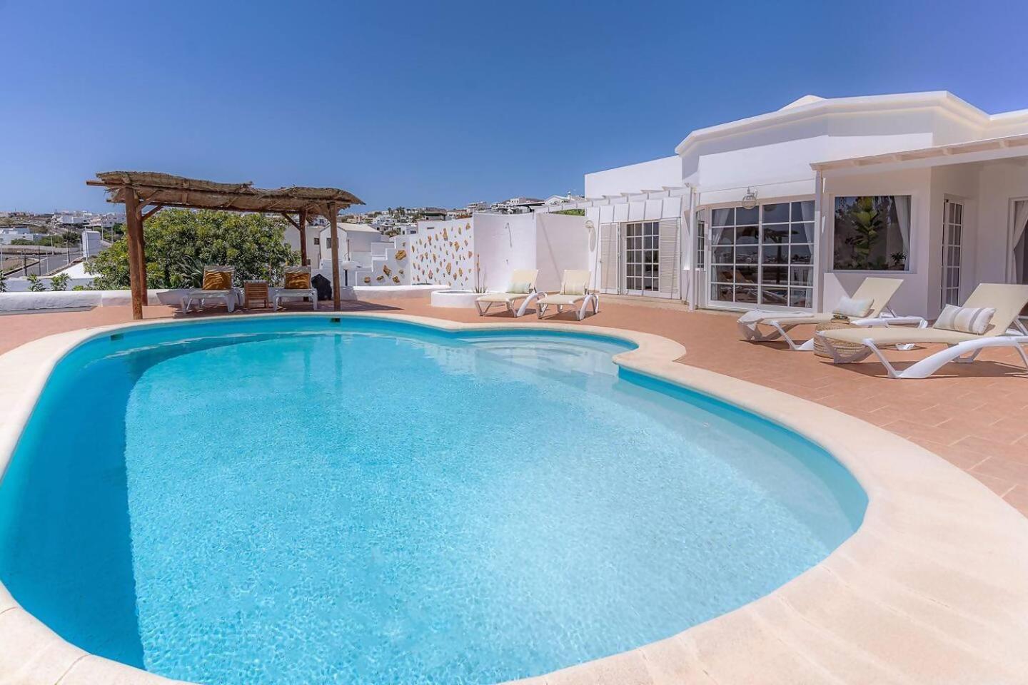 Amazing 3 Bedroom Ocean View With Pool 蒂亚斯 外观 照片